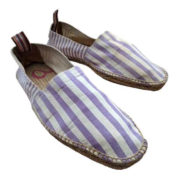 Paul Smith x Castañer White/ Stripe Espadrilles, 43 - Picture 2 of 7